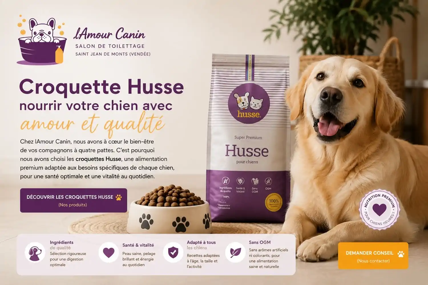 CROQUETTE HUSSE VENDEE