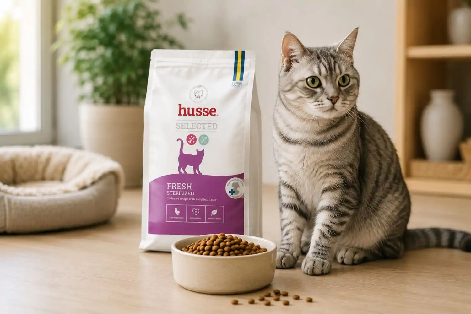 croquette chat husse